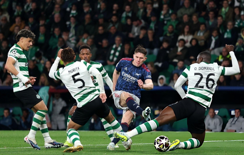 Trực tiếp bóng đá Arsenal 0-0 Sporting CP: Căng thẳng 818399