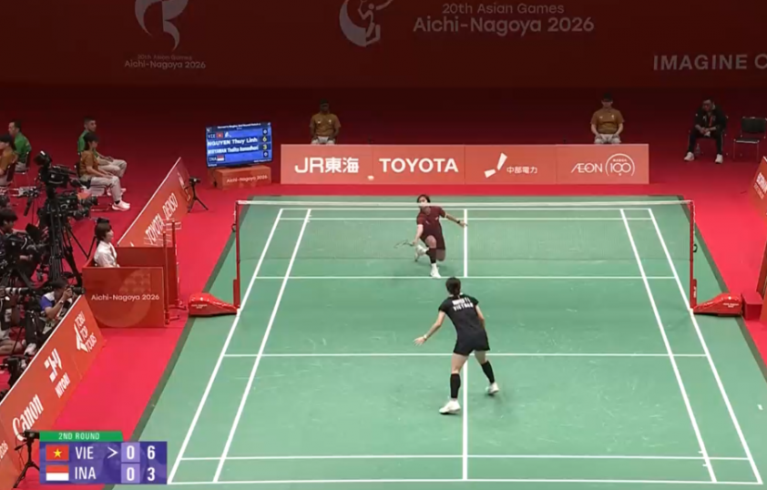 Trực tiếp cầu lông Nguyễn Thùy Linh 2-0 Thalita Ramadhani Wiryawan, ASIAD 2026: Ra quân hoàn hảo!